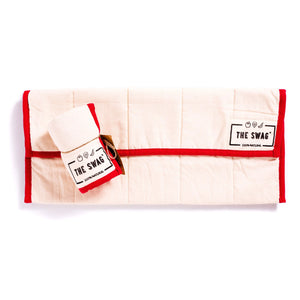 The Swag Fruit & Veg Bag - Long - Red Trim