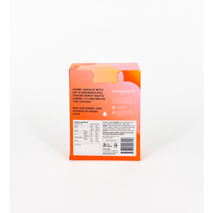 Loving Earth Choc Gingerbread Caramel Almonds 100g