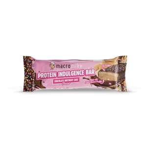 Macro Mike Protein Indulgence Bar Birthday Cake 50g