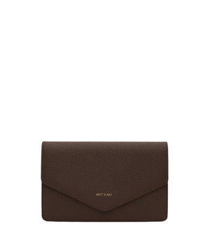 Matt & Nat Cloe Clutch Wallet - Chocolate