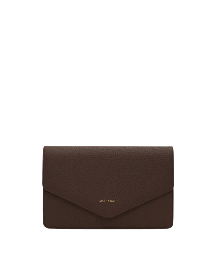 Matt & Nat Cloe Clutch Wallet - Chocolate