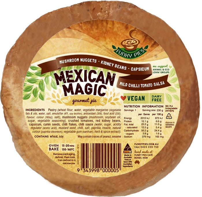 Funky Pie - Mexican Magic 230g (cold)
