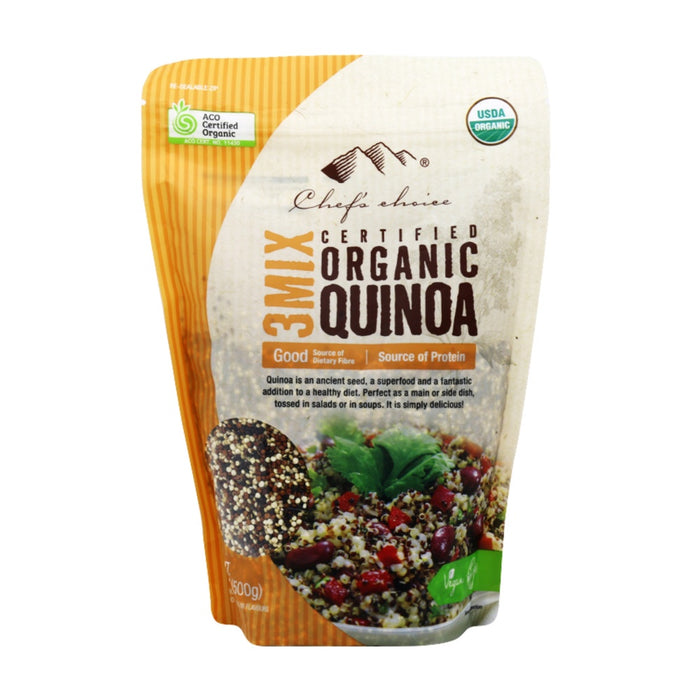 Chefs Choice Organic Quinoa - Mix 500g