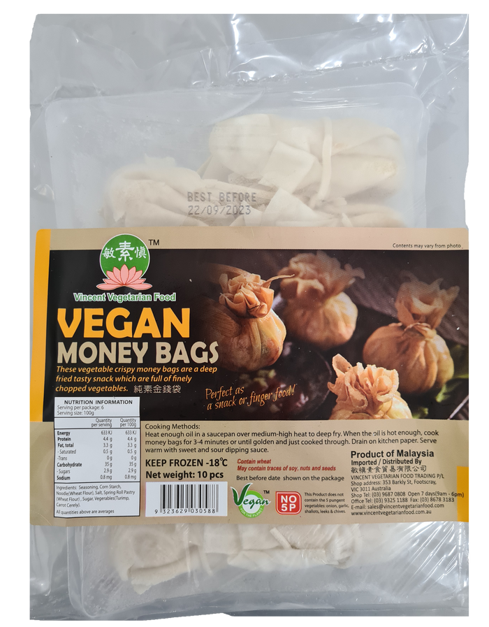 Vincent Money Bags 10pc (cold)