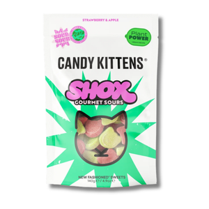 Candy Kittens Sweets - SHOX Strawberry & Apple 140g