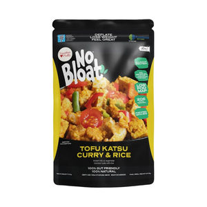 No Bloat Instant Meal - Tofu Katsu Curry & Rice 53g
