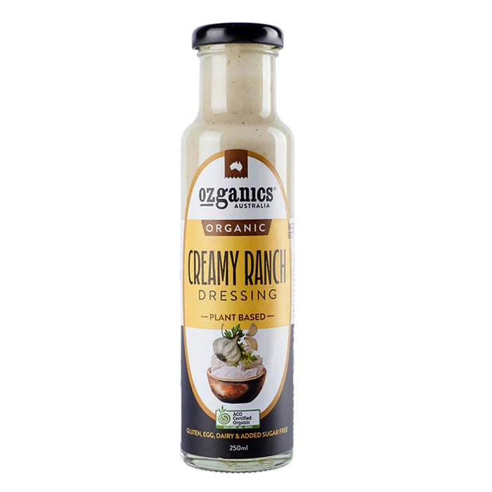 Ozganics Creamy Ranch Dressing 250ml