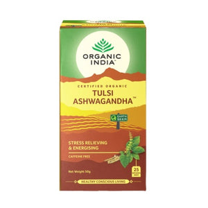 Organic India Tulsi Ashwagandha 25pk 50g