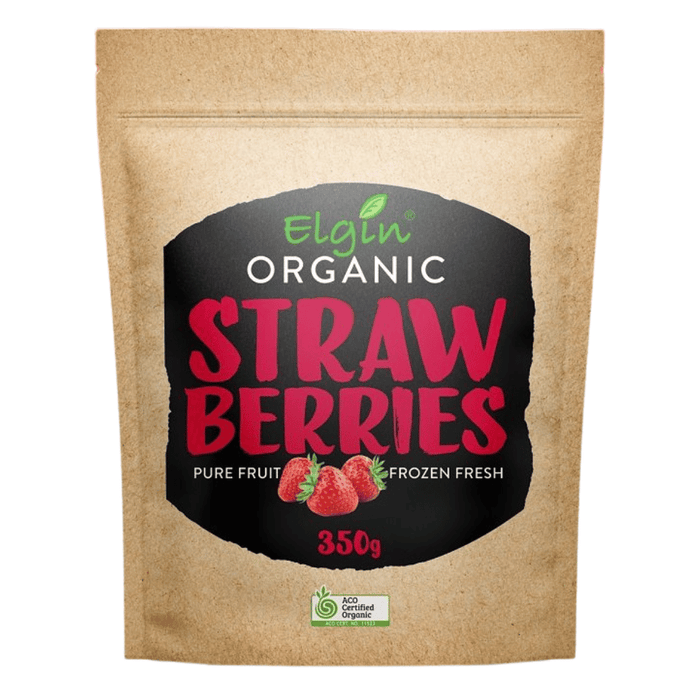 Elgin Organic Strawberries 350g (cold)