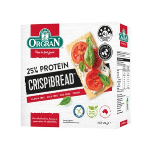Orgran Crispibread 25% Protein 125g