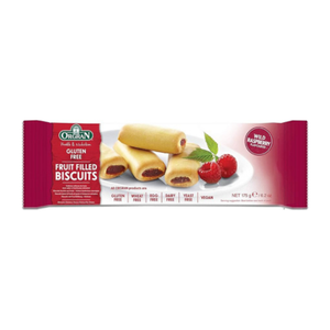 Orgran Wild Raspberry Fruit Filled Biscuits 175g