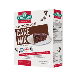 Orgran Chocolate Cake Mix 375gm