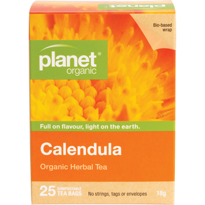 Planet Organic Calendula Herbal Tea 25pk