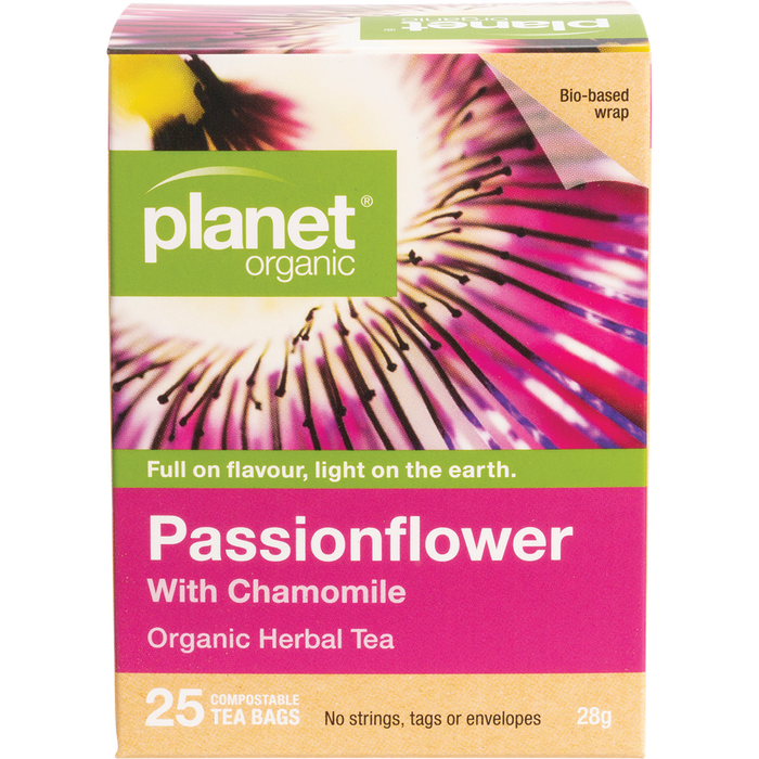 Planet Organic Passionflower Herbal Tea 25pk