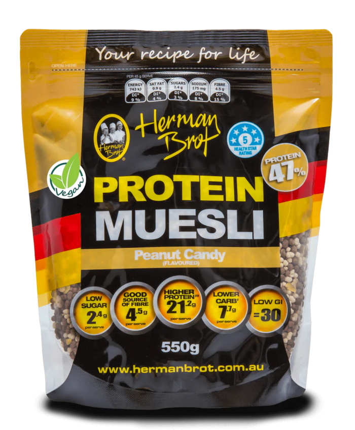 Herman Brot Muesli - Peanut Candy 550g