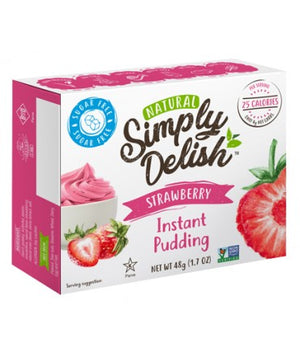 Simply Delish Instant Pudding Strawberry 44g