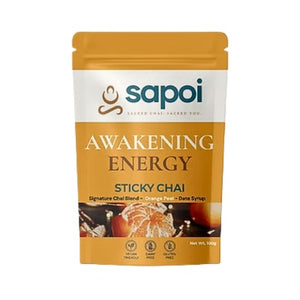 Sapoi Awakening Energy Blend - Citrus Sticky Chai 100g