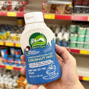 Nature's Charm Sweetened Condensed Coconut Milk Squeeze Bottle 320g