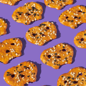 Olly’s Pretzel Thins - Multi Seed Sesame 140g