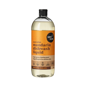 Simply Clean Dishwash Liquid Mandarin 1L