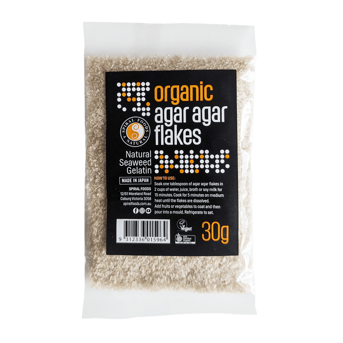 Spiral Foods - Organic Kanten Agar Agar Flakes 30g