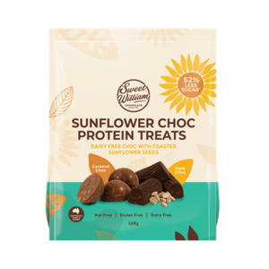 Sweet William Sunflower Choc Protein Treats 128g