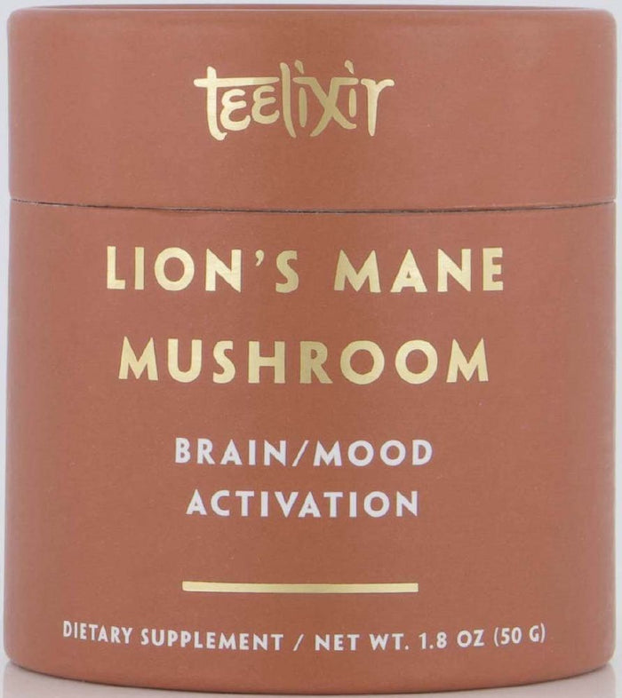 Teelixir Organic Lions Mane Mushroom Powder 50g