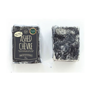 The Vegan Dairy Ashed Chevre 125g (cold) BEST BEFORE: 31.10.26