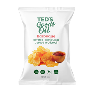 Ted's Olive Oil Chips - BBQ 130g
