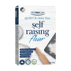 Yes You Can Gluten Free Self Raising Flour 500g BB: 09.09.26