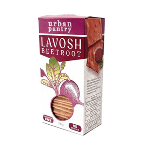 Urban Pantry Lavosh Cracker - Beetroot 130g