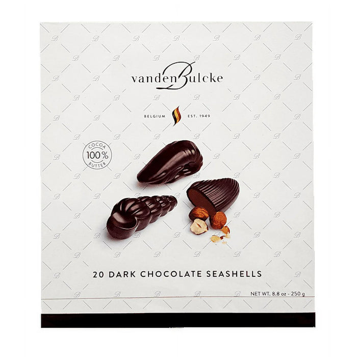 Vandenbulcke Dark Chocolate Seashells 250g