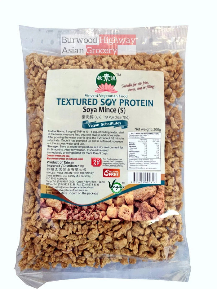Vincent Vegan Soya Mince (Gluten Free) 200g