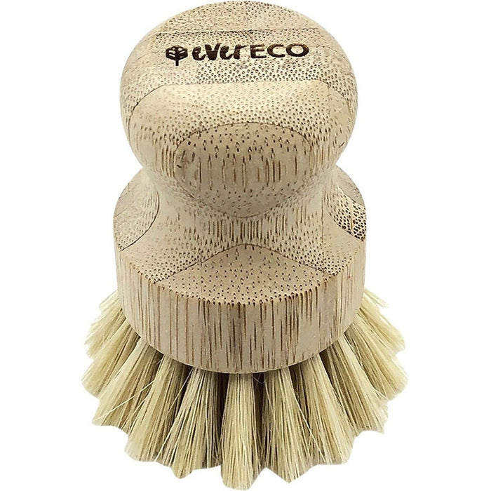 Ever Eco Veggie Scrubber Bamboo Handle Sisal Bristles