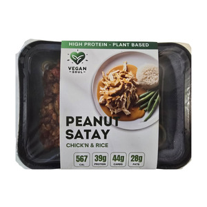 Vegan Soul Peanut Satay Chickn & Rice 320g (cold) USE BY: 02/09/26