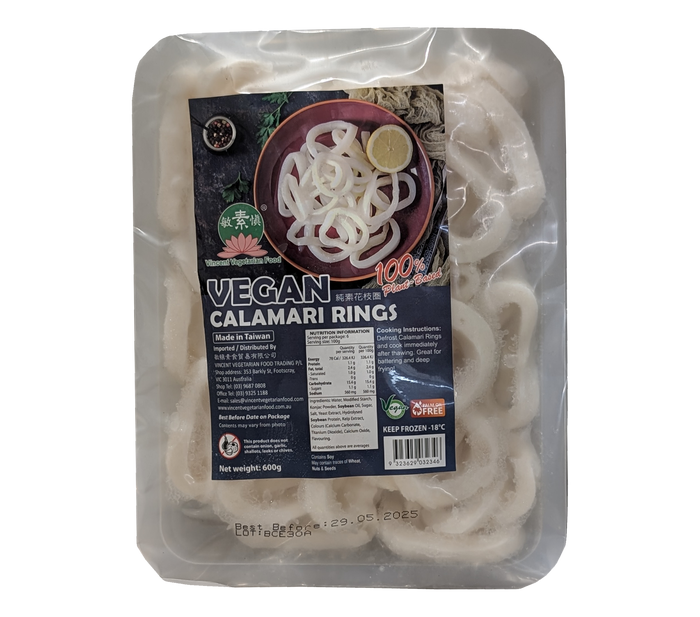 Vincent Calamari Rings 600g (cold)