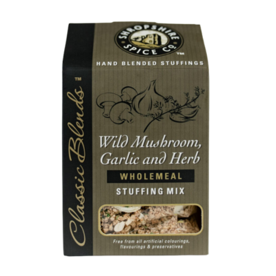 Shropshire Spice Co Wild Mushroom, Garlic & Herb Stuffing Mix 150g