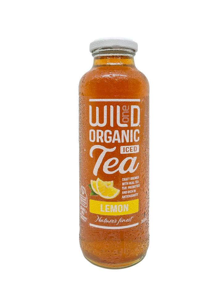 Wild One Organic Iced Tea Lemon 360ml