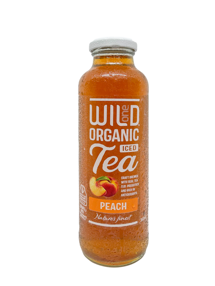 Wild One Organic Iced Tea Peach 360ml