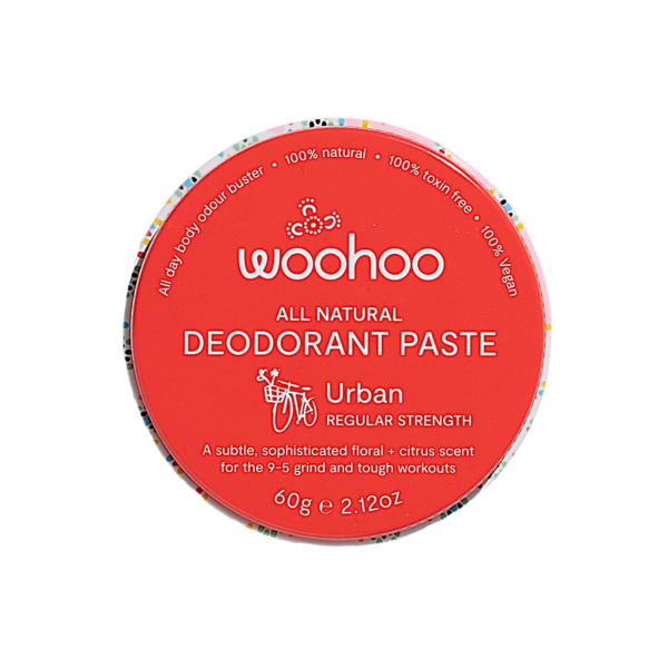 Woohoo Body Deodorant Paste - Urban 60g