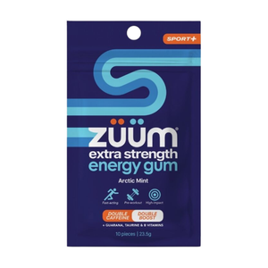 Zuum Energy Gum - Extra Strength Sport Artic Mint 10pcs