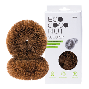 EcoCoconut Scourers 2pk