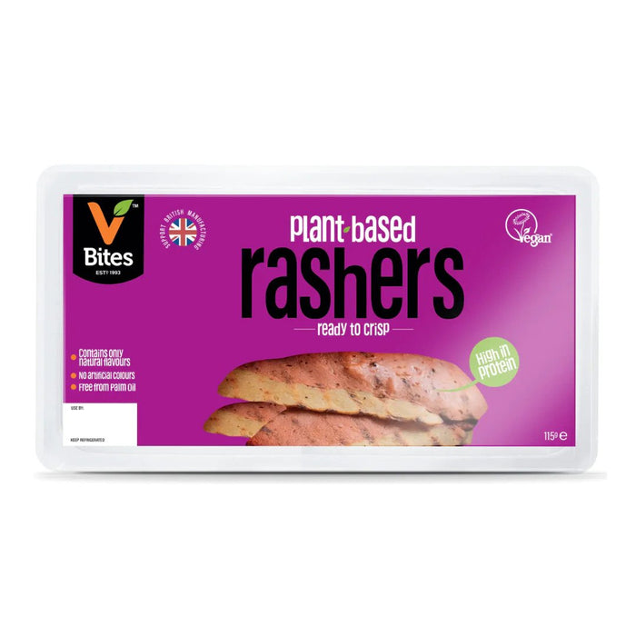 VBites Cheatin' Bacon-style Rashers (cold)
