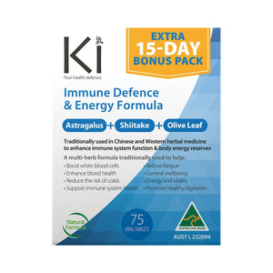 Martin & Pleasance Ki Immune Defence & Energy 75 Tabs