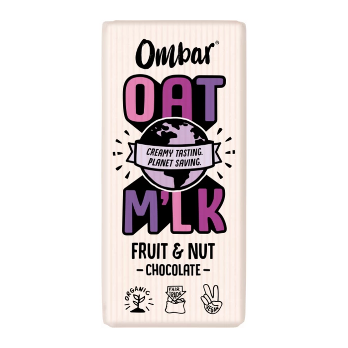 Ombar Oat Milk Chocolate - Fruit & Nut 70g