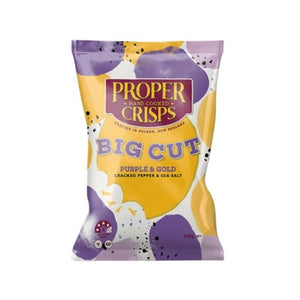 Proper Crisps Big Cut Purple & Gold 140g