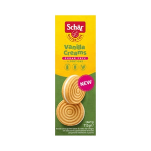 Schar Gluten Free Vanilla Creams 115g