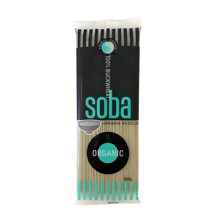 Spiral Foods Organic Noodles - Soba 100% Buckwheat 200g