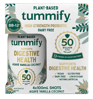 Tummify Plant Based Probiotic Shots 4 x 100ml (cold)