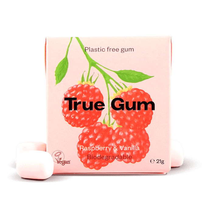 True Gum - Raspberry & Vanilla 21g